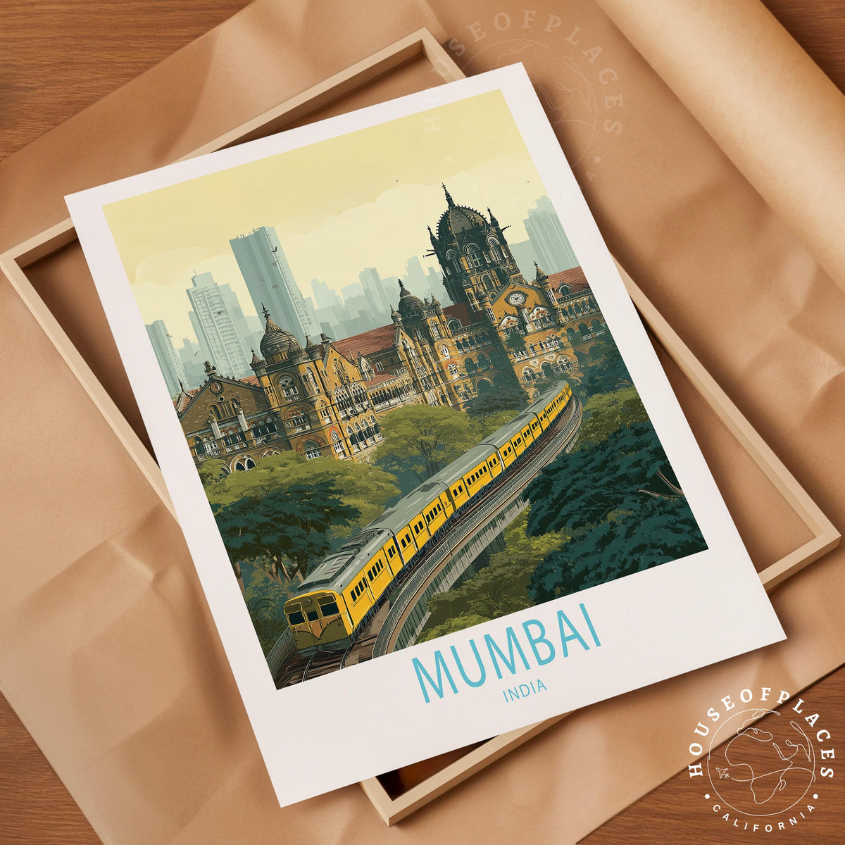 Mumbai travel poster – view 10