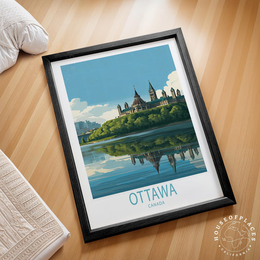 Ottawa travel poster – view 2
