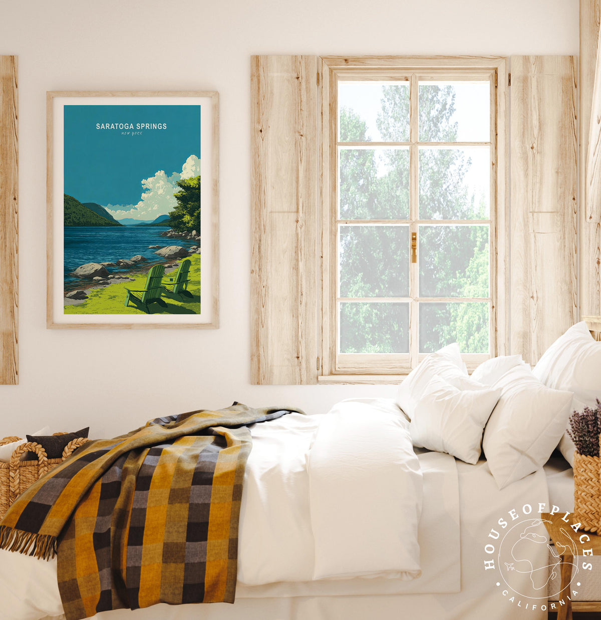 Saratoga Springs travel poster – view 7