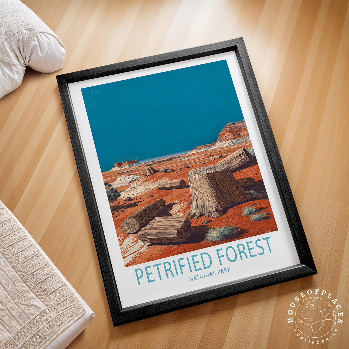 Petrified Forest travel poster – view 2
