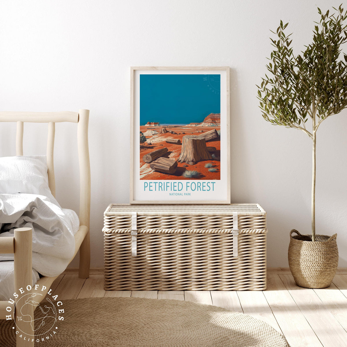 Petrified Forest travel poster – view 3