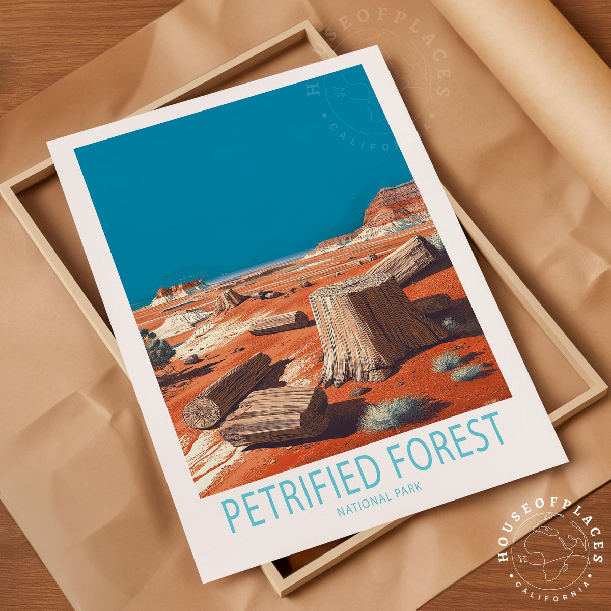 Petrified Forest travel poster – view 10