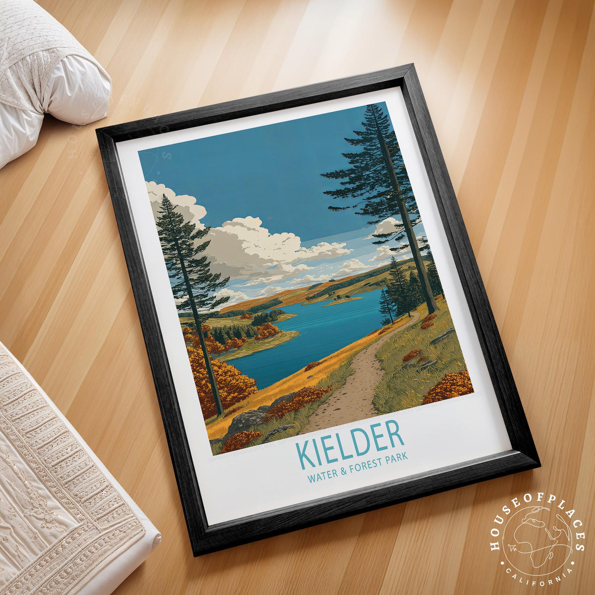 Keilder Water Forest Park travel poster – view 2