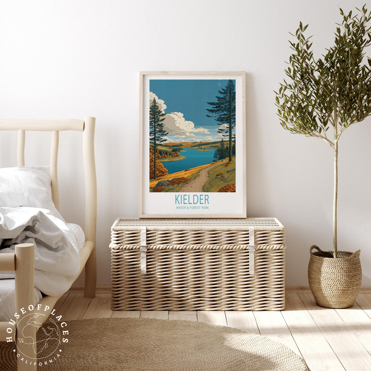 Keilder Water Forest Park travel poster – view 3