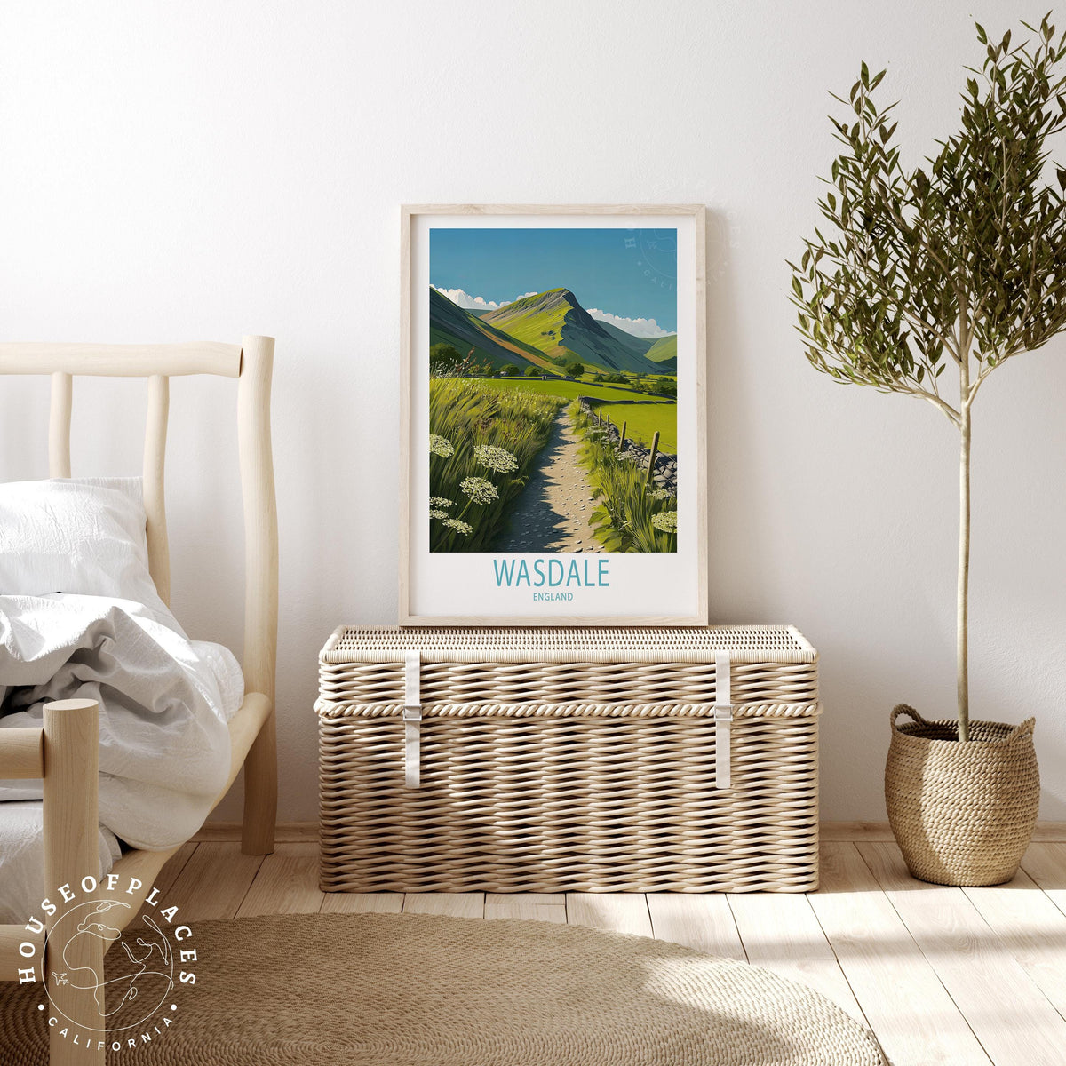 Wasdale travel poster – view 3