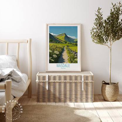 Wasdale travel poster – view 3