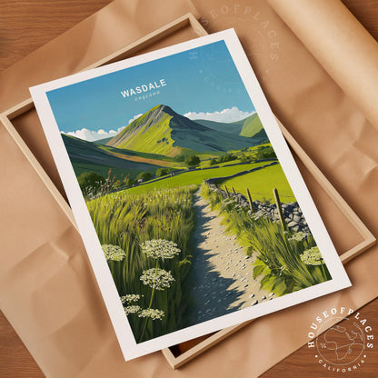 Wasdale travel poster – view 10