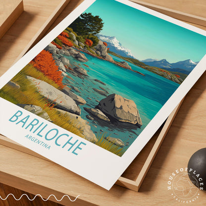 Bariloche travel poster – view 4