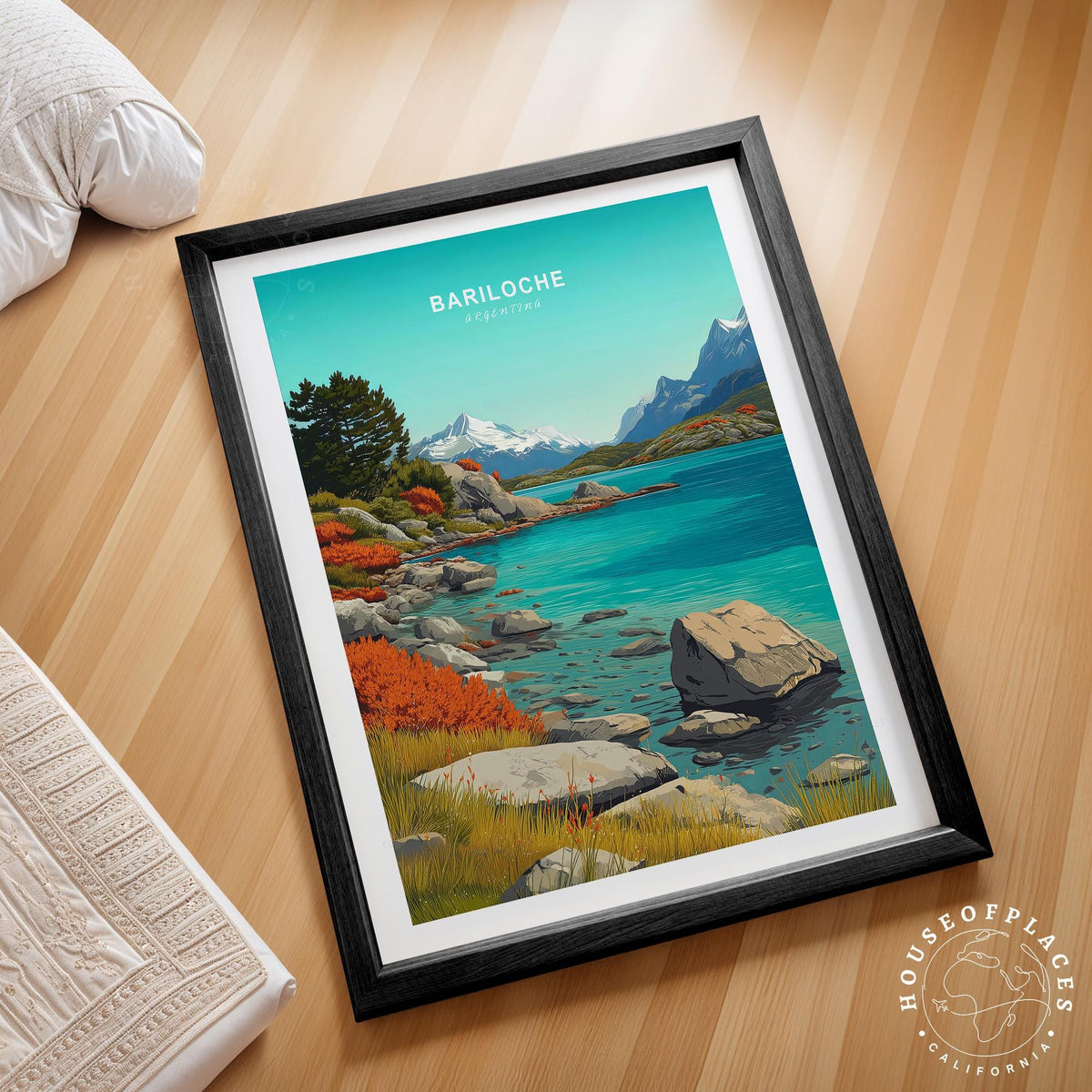 Bariloche travel poster – view 2