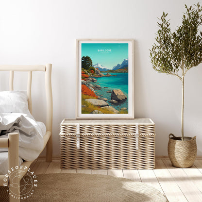 Bariloche travel poster – view 3