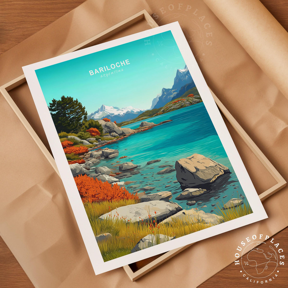 Bariloche travel poster – view 10