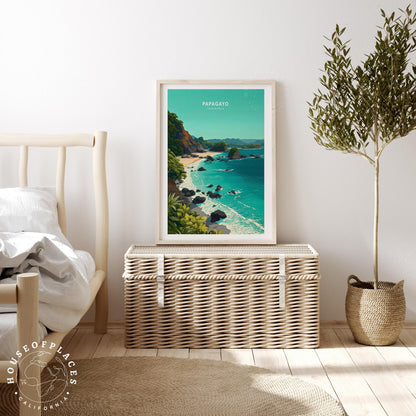 Papagayo Peninsula travel poster – view 3