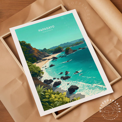 Papagayo Peninsula travel poster – view 10