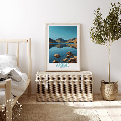 Wasdale travel poster – view 3