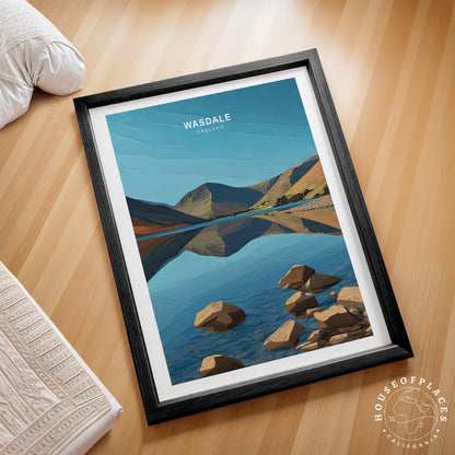 Wasdale travel poster – view 2