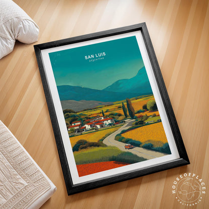 San Luis travel poster – view 2
