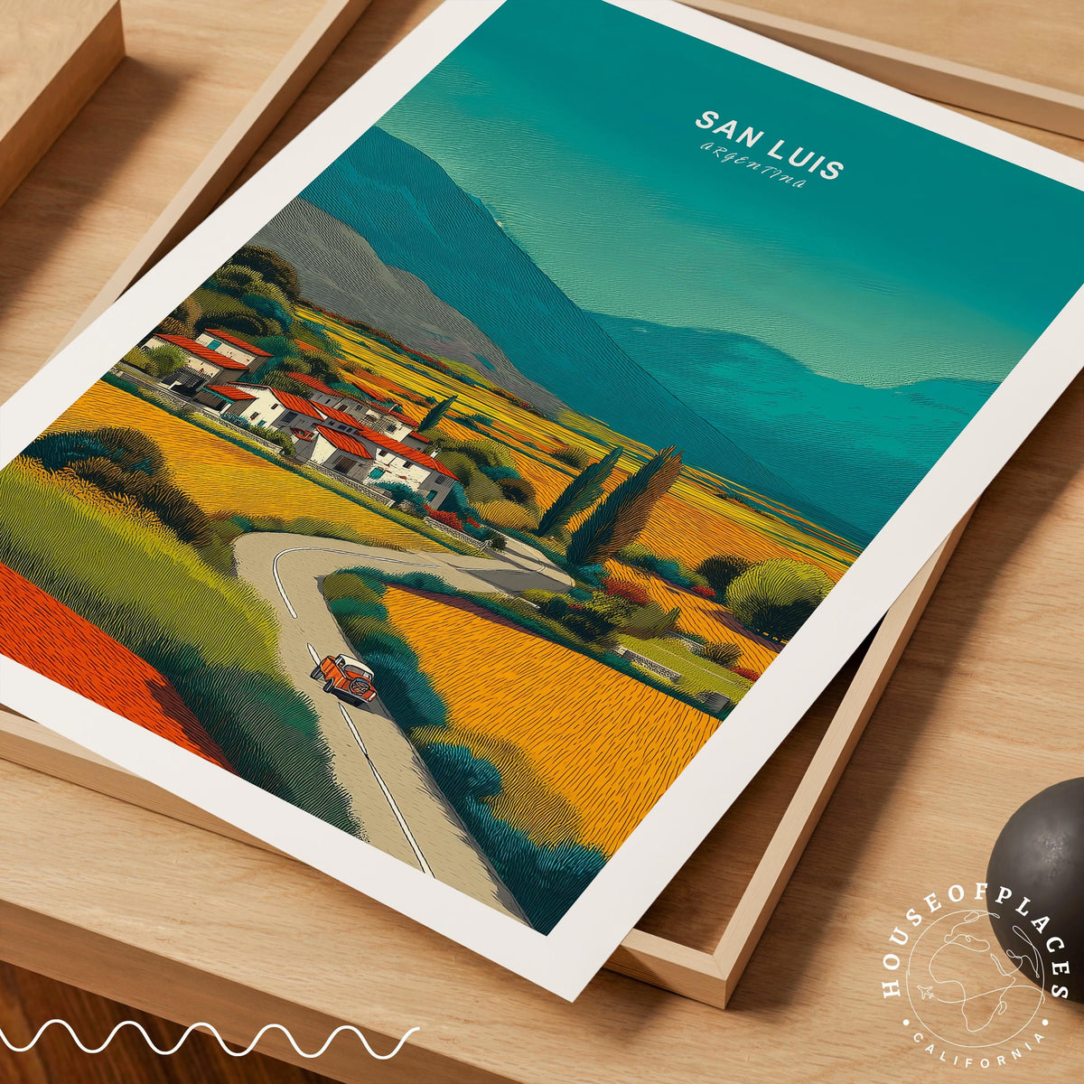 San Luis travel poster – view 4