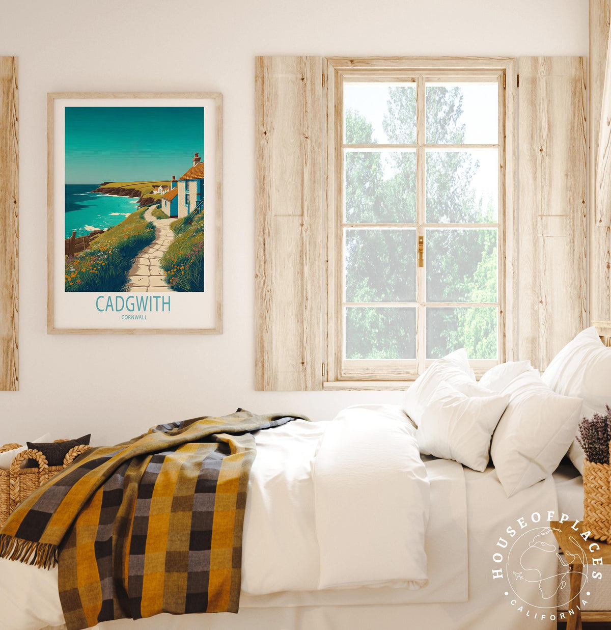 Cadgwith travel poster – view 7