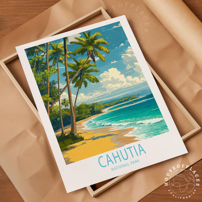 Cahutia National Park travel poster – view 10