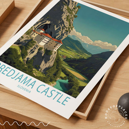 Predjama Castle travel poster – view 4