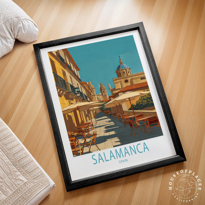 Salamanca travel poster – view 2
