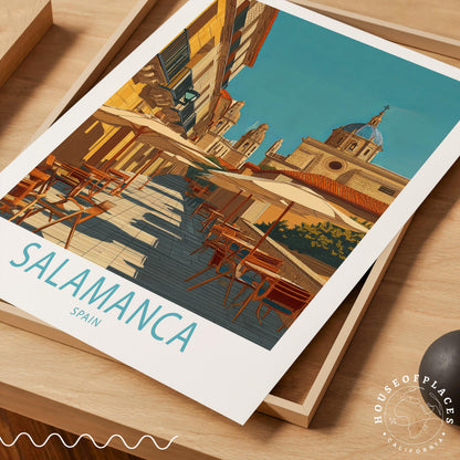 Salamanca travel poster – view 4