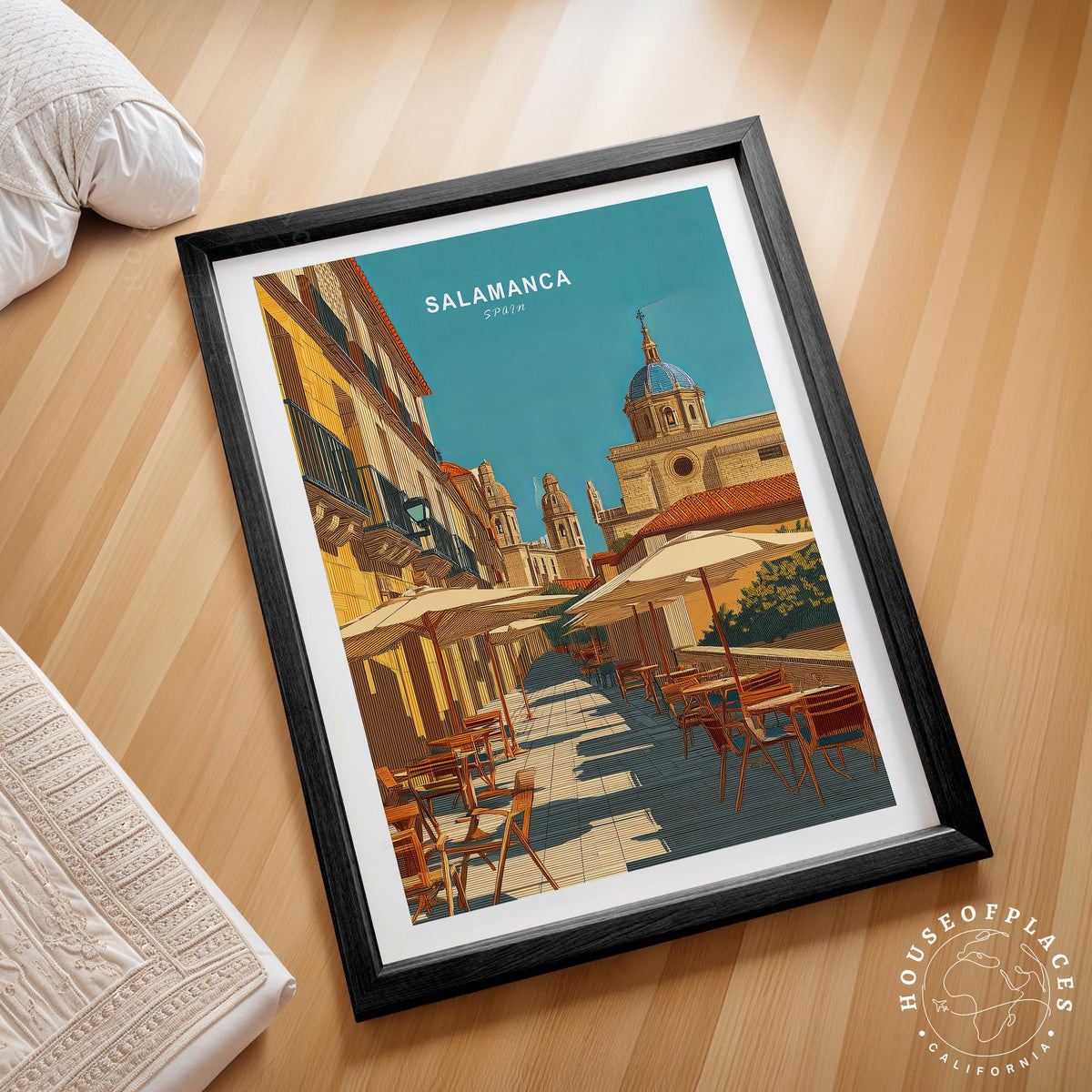 Salamanca travel poster – view 2