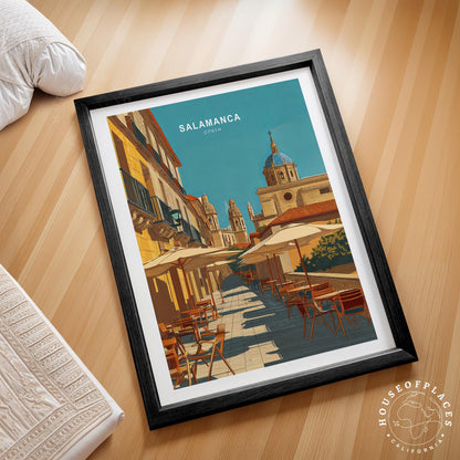 Salamanca travel poster – view 2