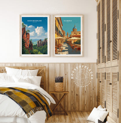 Salamanca travel poster – view 6
