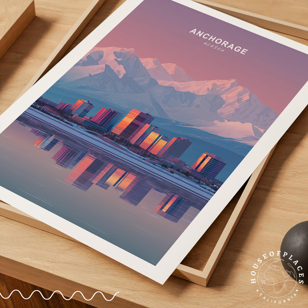 Anchorage travel poster – view 4