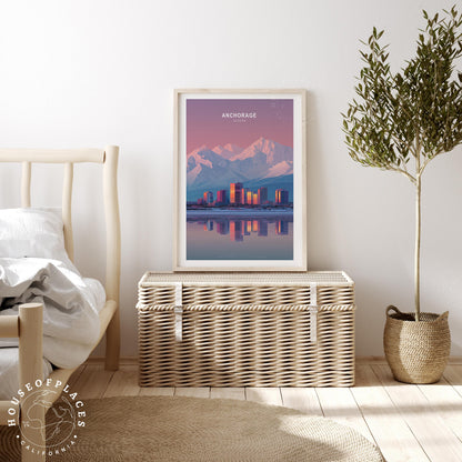 Anchorage travel poster – view 3