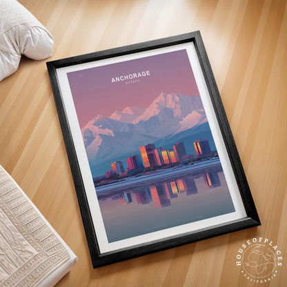 Anchorage travel poster – view 2