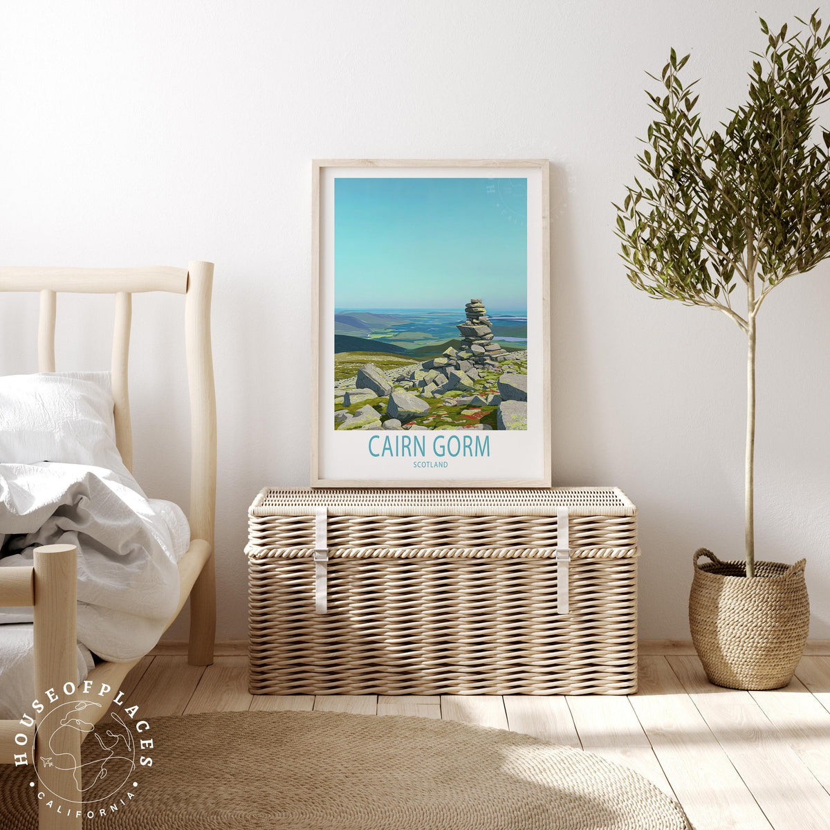 Cairn Gorm travel poster – view 3