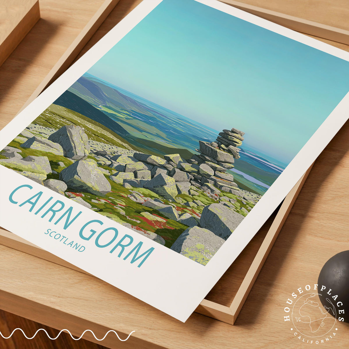 Cairn Gorm travel poster – view 4