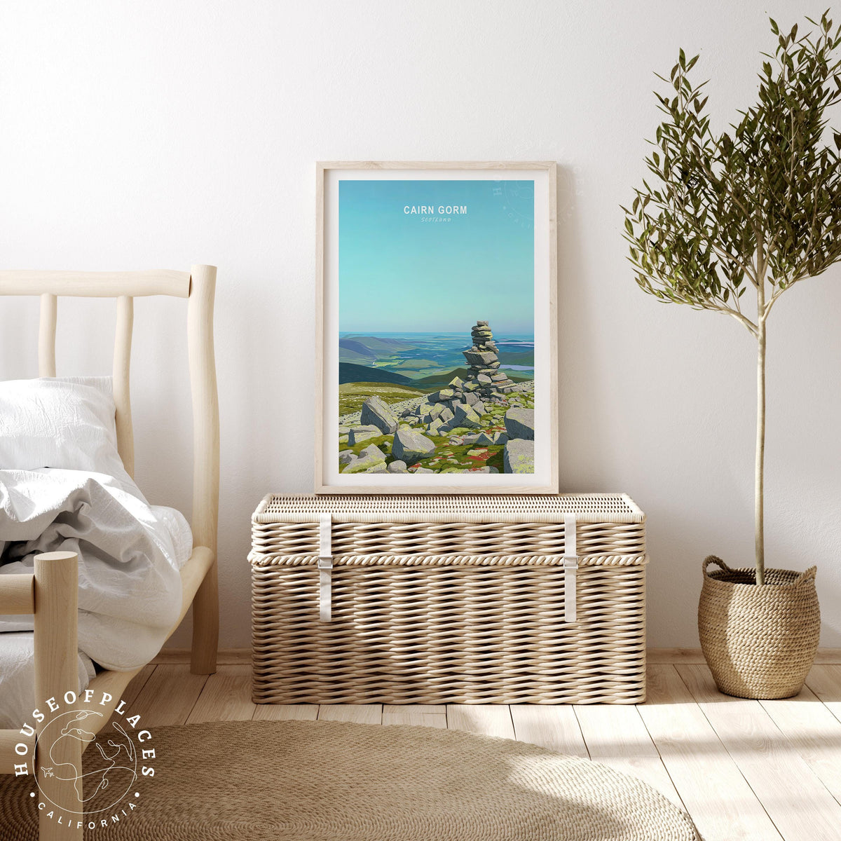 Cairn Gorm travel poster – view 3