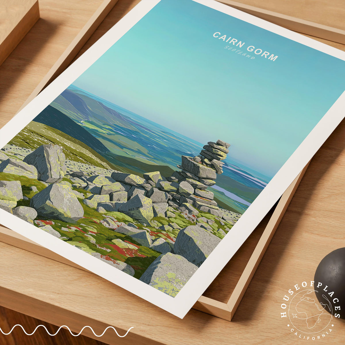 Cairn Gorm travel poster – view 4