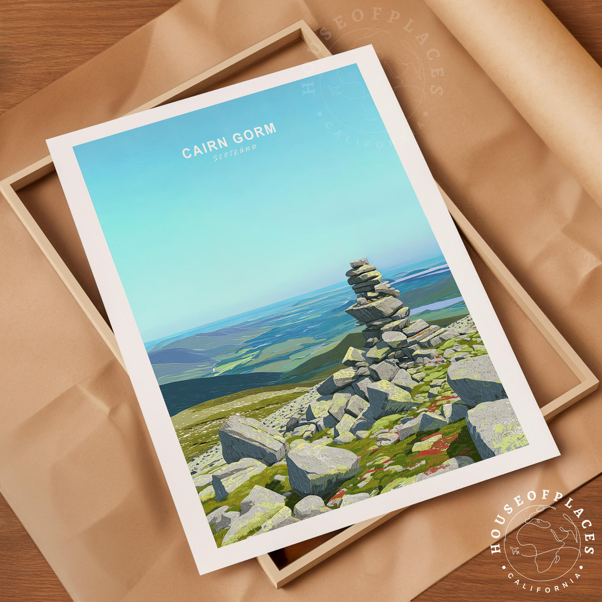 Cairn Gorm travel poster – view 10