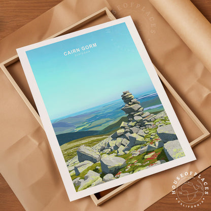 Cairn Gorm travel poster – view 10