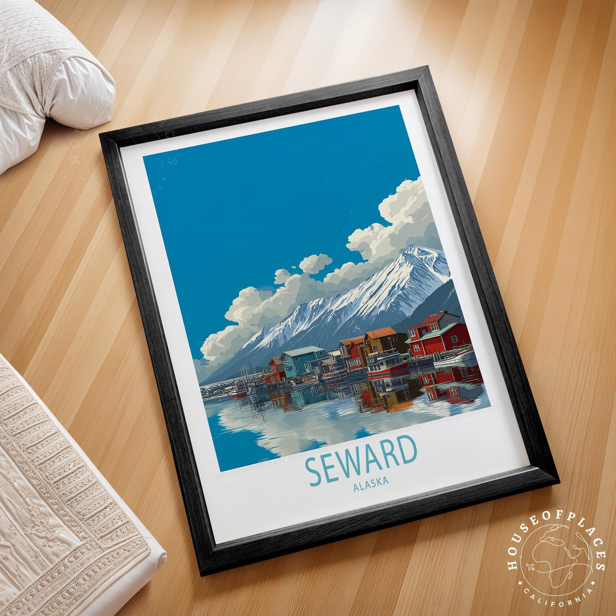 Seward travel poster – view 2