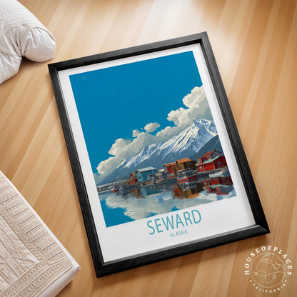 Seward travel poster – view 2