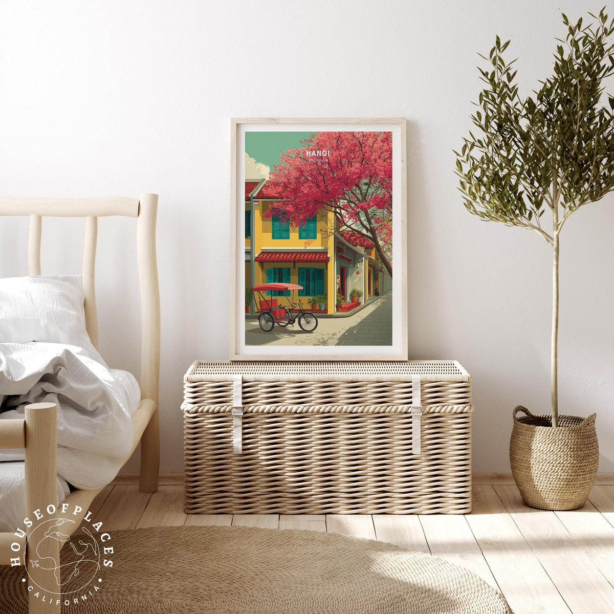 Hanoi travel poster – view 3