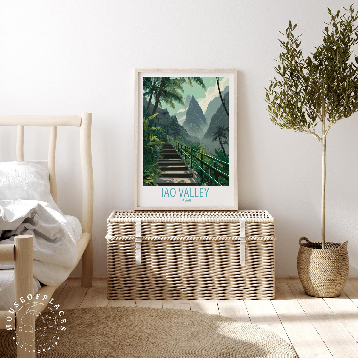 Iao Valley travel poster – view 3