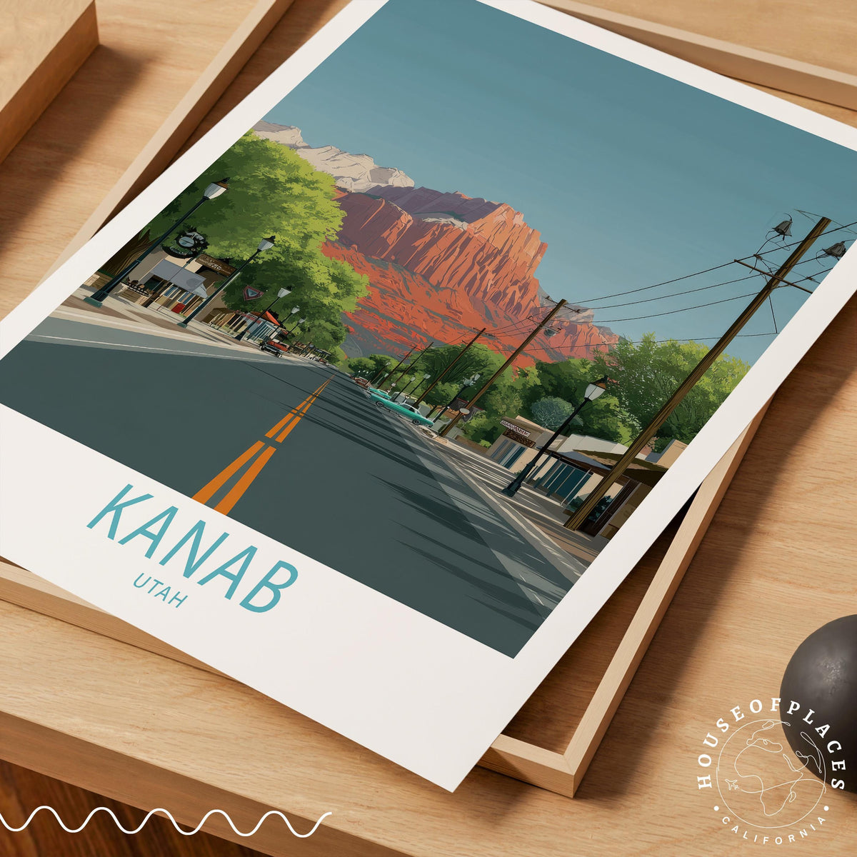 Kanab travel poster – view 7