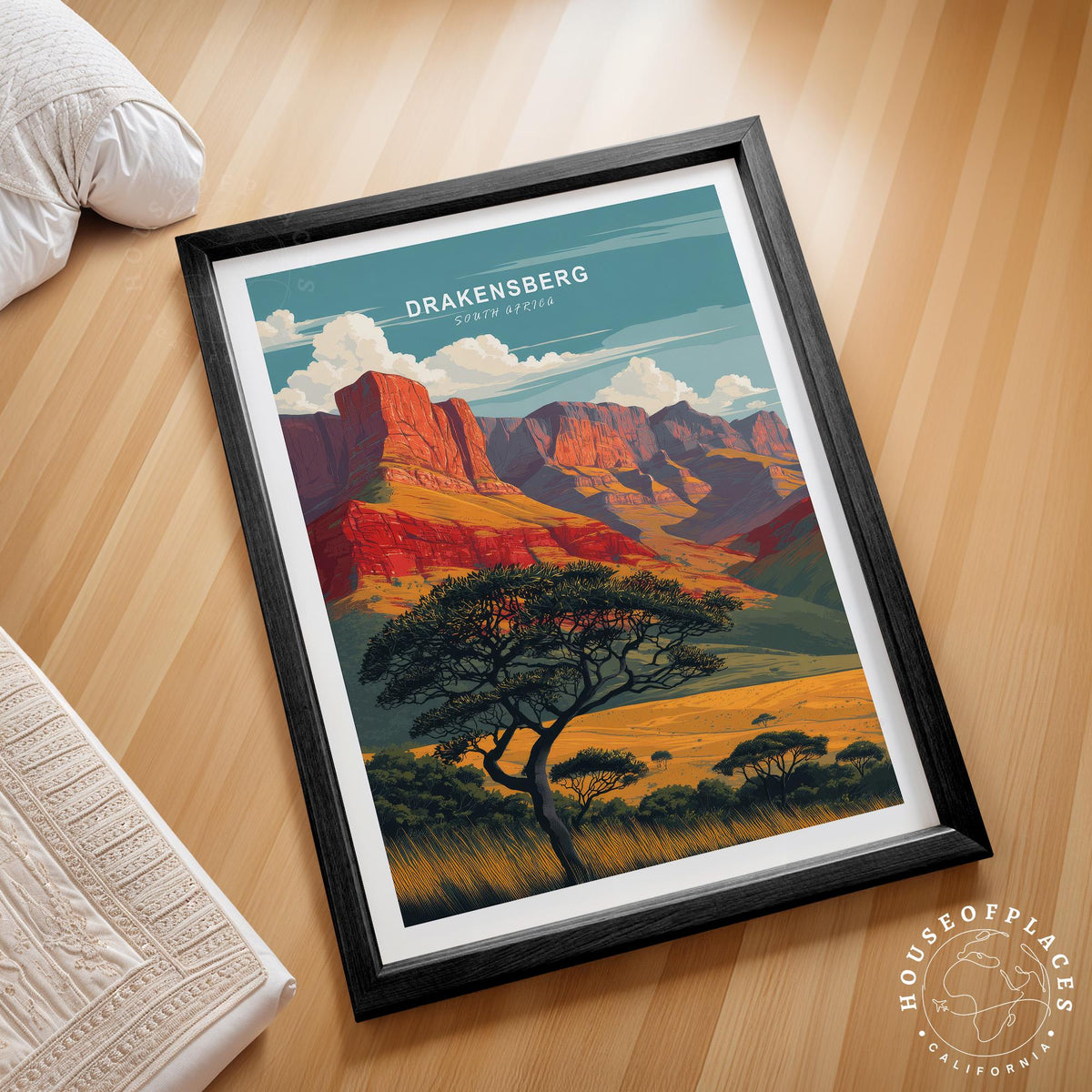 Drakensberg travel poster – view 2