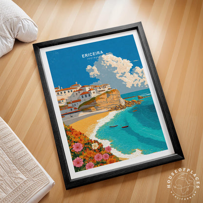 Ericeira travel poster – view 2