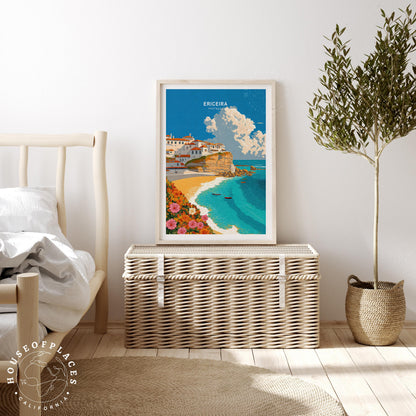 Ericeira travel poster – view 3