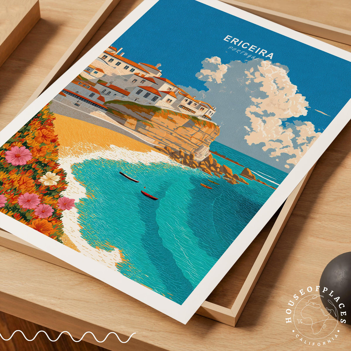 Ericeira travel poster – view 7
