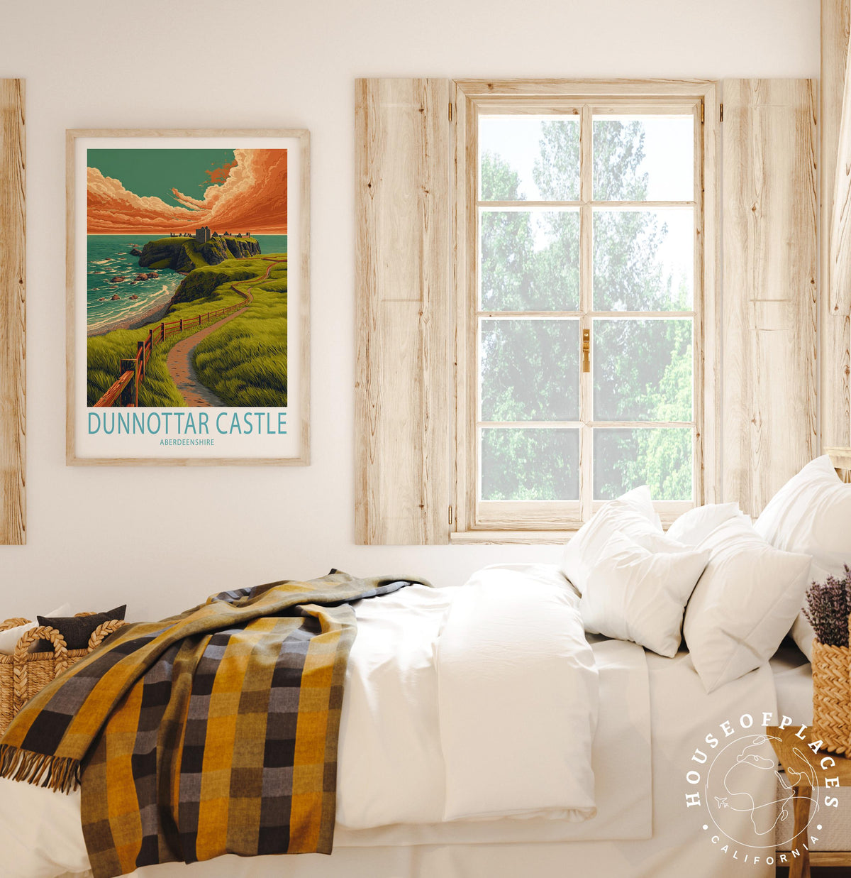 Dunnottar Castle travel poster – view 6
