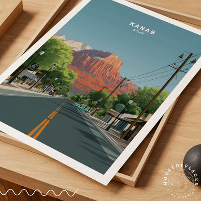 Kanab travel poster – view 7