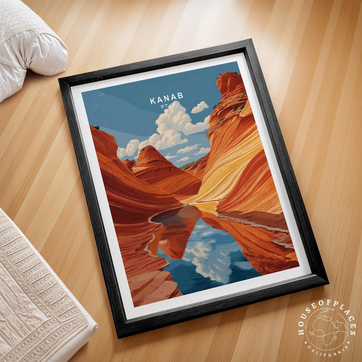 Kanab travel poster – view 2